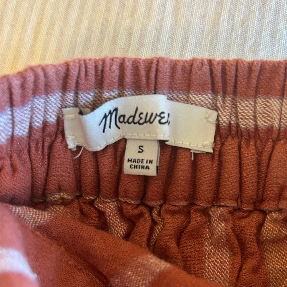 Madewell Linen blend Wrap Skirt - Picture 3 of 5